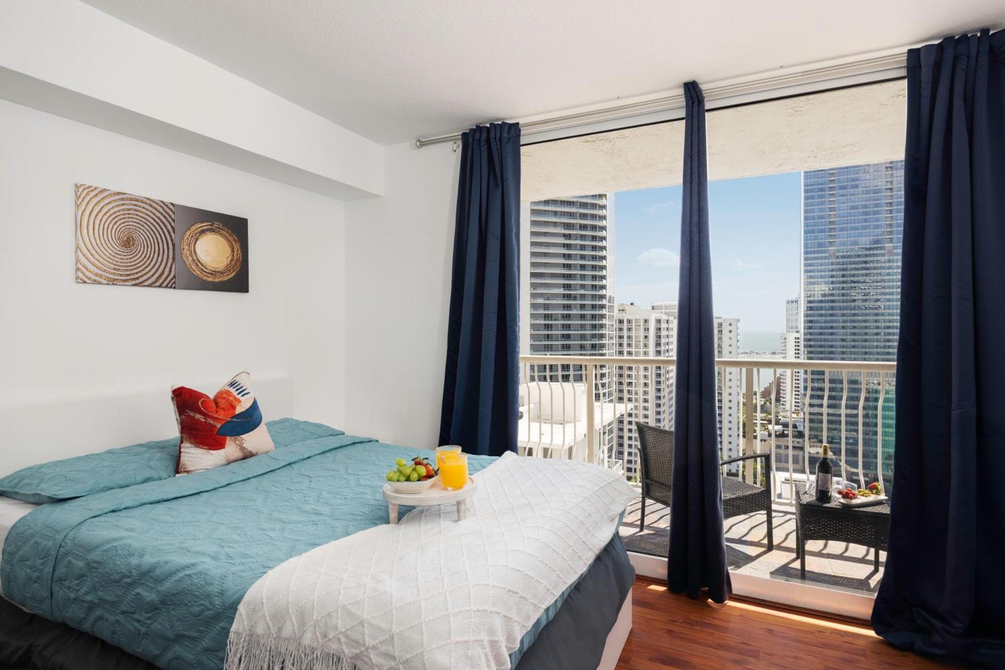 Two Bedroom Oceanview Apartment In Brickell Майами Экстерьер фото